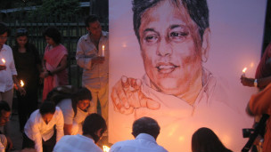Lasantha Wickaramathunga (file photo)