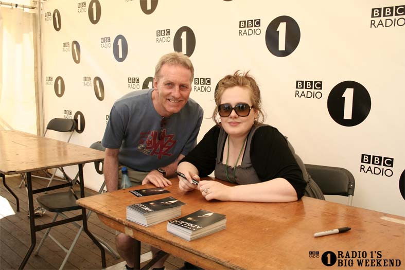 Signing sessions with Adele