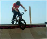 Biking