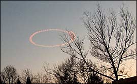 Picture: Vapour ring.