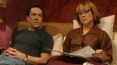 Ben and Susan in bed