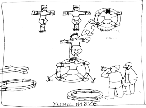 peace cartoon from Bruce Aiken