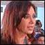 A presidente da Argentina, Cristina Kirchner, anunciando o pacote nesta segunda-feira (foto: Presidência argentina)