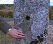 The cross was used as a gatepost