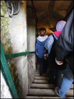 Tunnel steps