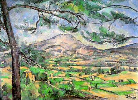The Montagne Saint-Victoire by Paul Cézanne