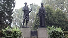 Memorial to Evan and James James Memorial to Evan and James James