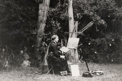 Marianne North at work