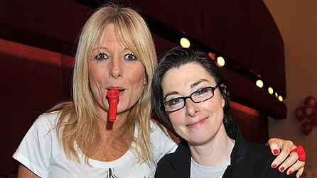 Gaby Roslin and Sue Perkins