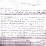 Original Signal to cease fighting at 001 hours 9 May 1945 Original Signal to cease fighting at 001 hours 9 May 1945