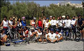 Group photo in Athens