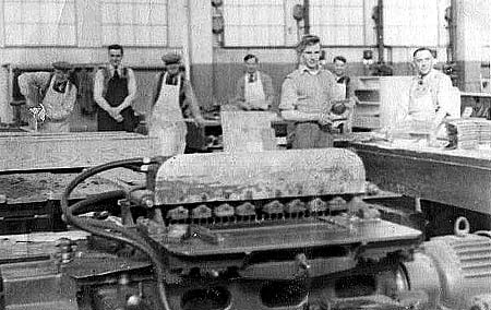In the Joiners Shop in 1950-