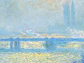 Monet's Charing Cross Bridge in overcast light