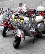Scooters.