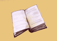 Illustration of an open book