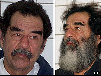 Ông Saddam được cạo râu và cắt tóc sau khi bị bắt