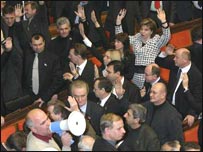 Грудневе голосування у Верховній Раді
