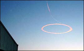 Picture: Vapour ring.