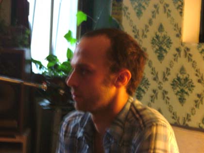 Thierry Ama of A Silver Mount Zion, Black Ox Orkestar and Godspeed You Black Emperor!