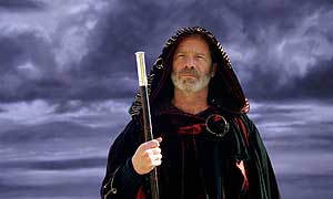 Peter Mullan as The Great Wizard Michael Scot