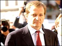 Alastair Campbell, diretor de comunicações do gabinete de Tony Blair