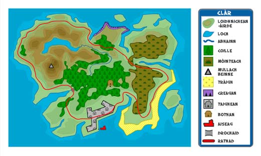 Mapa agus Clàr