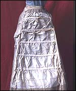 Pic: Inside dress skirt.