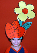 the finished hat.