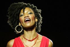 Tsakane Valentine Maswanganyi as Carmen - photograph by Alistair Muir
