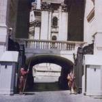 The swiss guards at the gates to the Vatican City, where I met a very important person... The swiss guards at the gates to the Vatican City, where I met a very important person...