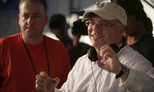 Anthony Minghella (on right)