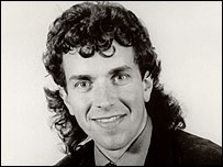 Chris van Schaick as a fresh faced reporter in 80s