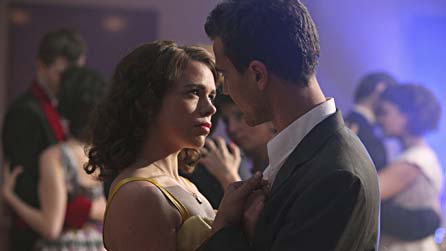 Billie Piper and Theo James