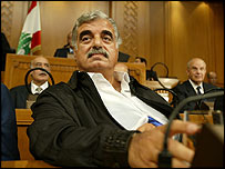 O ex-premiê libanês Rafik Hariri