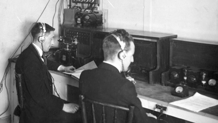 Early BBC transmitting station Early BBC transmitting station