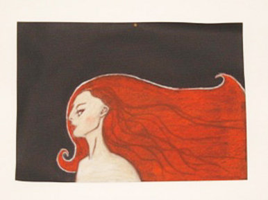 Red-headed girl