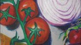 Oil Pastel drawing...
