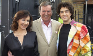 (L-R) Arelene Phillips, Terry Wogan and Lee Mead on set of the Children in Need trail