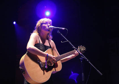 Martha Wainwright onstage at Summer Sundae