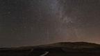 Foto de chuva de meteoros, feita por Ivan Hawick