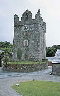 Clock tower at Castleward. Photo taken by Maurice McAlister.