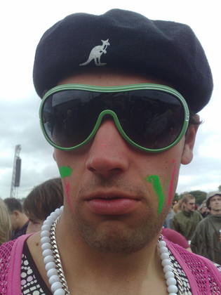 The crowd at Glastonbury
