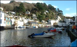 The harbour at Polperro