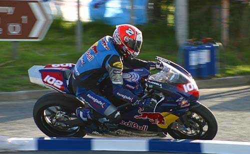 Michael Rutter at the 2003 NW200 - photo Gary Bagshawe