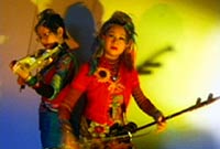 Sarah and Liz Liew in their band - Chi2
