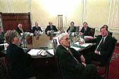 Image of Government Ministers at the Executive table, 2 December 1999