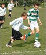 Picture: Sportsround encourages children to play sports