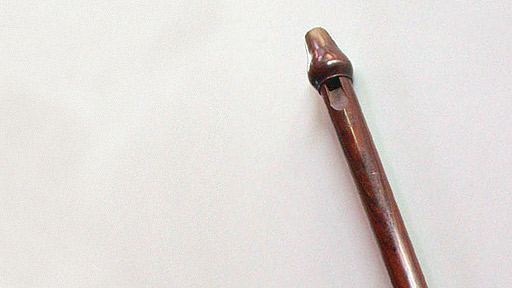 Eric Foxley talks about a pipe owned by Cecil Sharp. Eric Foxley talks about a pipe owned by Cecil Sharp.