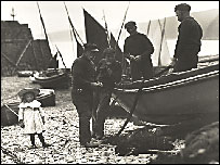 Herring fishing at Clovelly