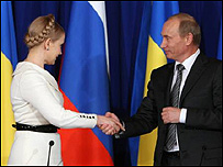 Тимошенко та Путін